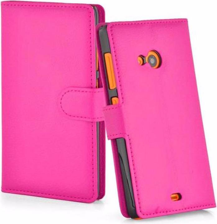 Actual product image Cadorabo Book with stand function cover (Microsoft Lumia 535)