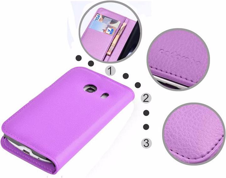 Produktbild Cadorabo Book mit Standfunktion Cover (Samsung Galaxy Ace Style)
