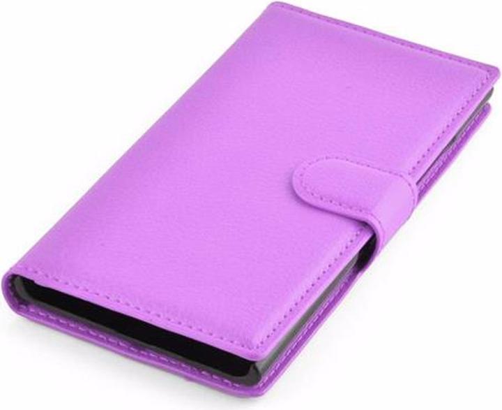 Actual product image Cadorabo Book with stand function cover (Nokia Lumia 730)