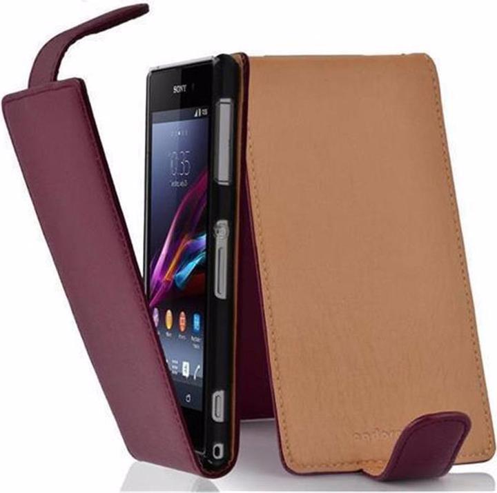 Actual product image Cadorabo Flip with structure cover (Sony Xperia Z1 Compact)