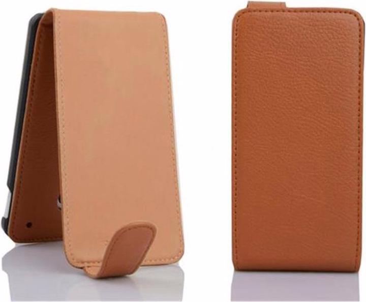 Produktbild Cadorabo Flip mit Struktur Cover (Sony Xperia M2, Sony Xperia M2 Aqua)