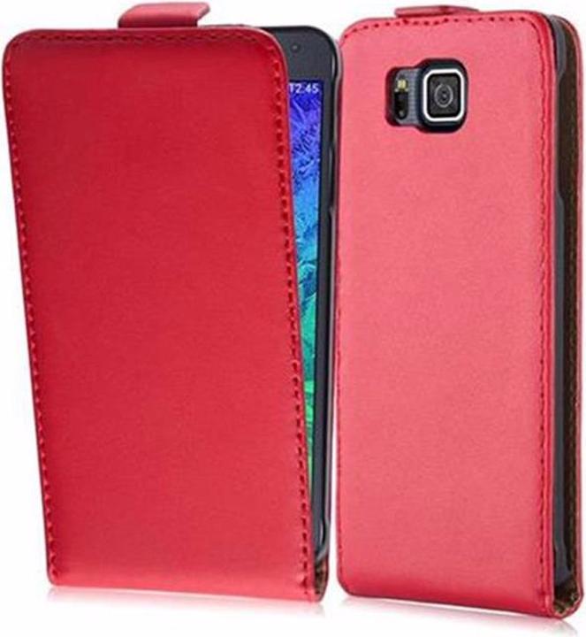 Produktbild Cadorabo Flip Glatt Cover (Samsung Galaxy Alpha)