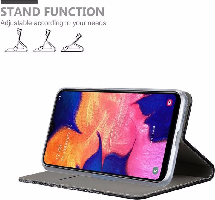Actual product image Cadorabo Book Jeans Optics Cover (Samsung Galaxy A10)