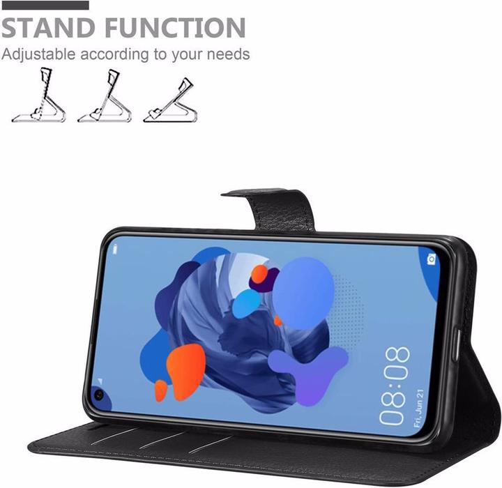 Productafbeelding Cadorabo Boek met kaft met standfunctie (Huawei Nova 5i, Huawei P20 Lite (2019))