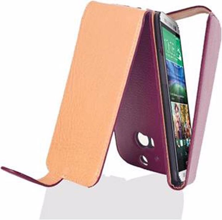 Actual product image Cadorabo Flip with structure cover (HTC One M8)