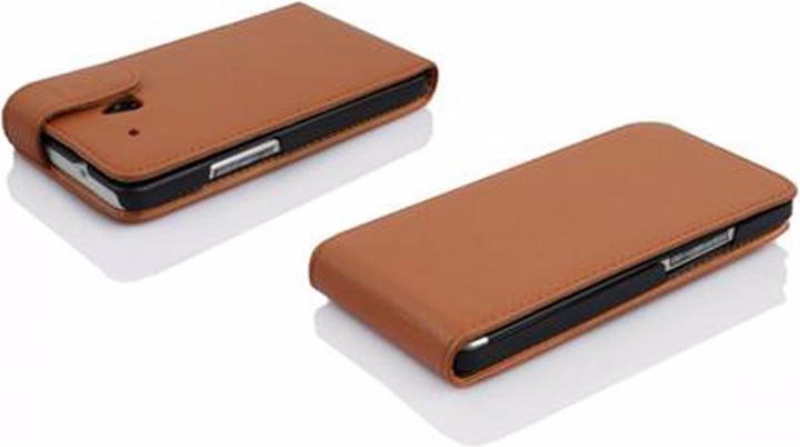 Productafbeelding Cadorabo Flip met structuurhoes (HTC One Mini)