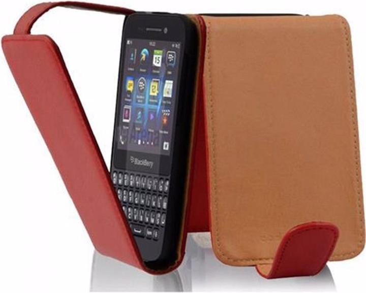 Productafbeelding Cadorabo Flip met structuurhoes (Blackberry Q5)