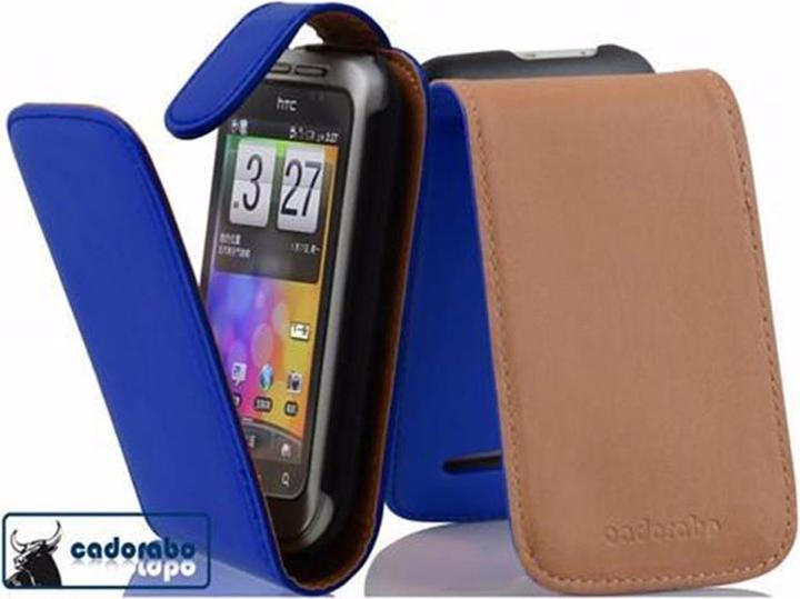 Image du produit Cadorabo Couverture Flip Lisse (HTC Wildfire S)