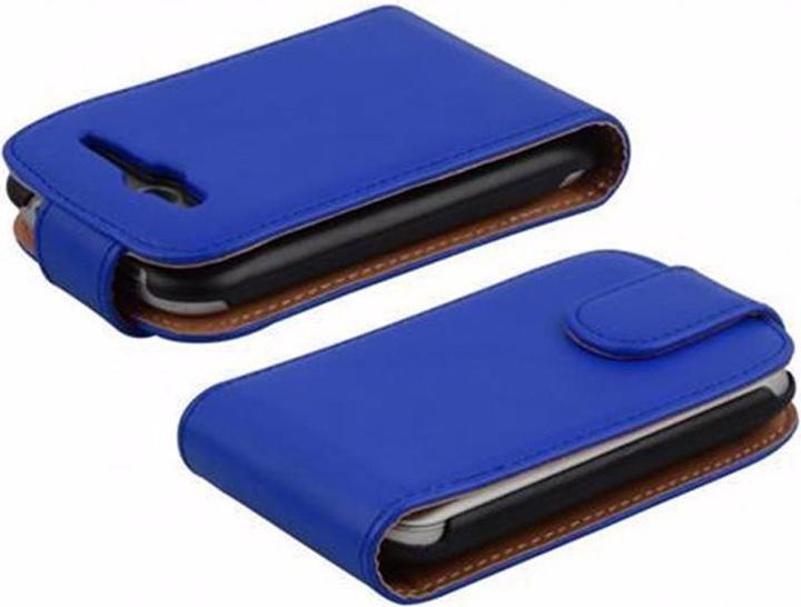 Image du produit Cadorabo Couverture Flip Lisse (HTC Wildfire S)