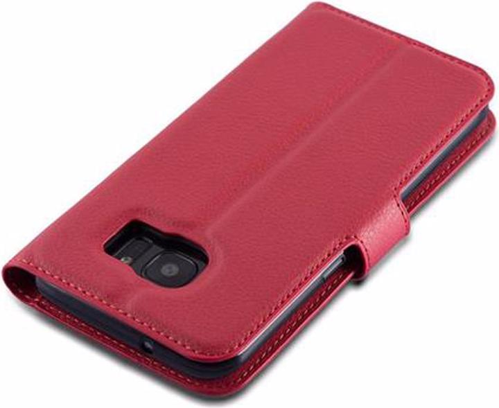 Actual product image Cadorabo Book with stand function cover (Samsung Galaxy S7 Edge)