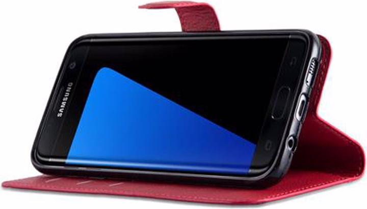 Actual product image Cadorabo Book with stand function cover (Samsung Galaxy S7 Edge)