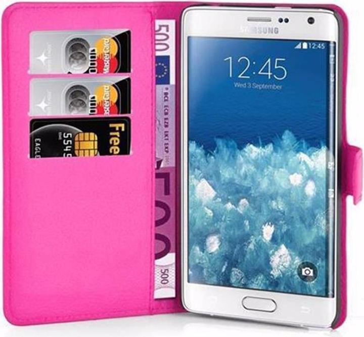 Actual product image Cadorabo Book with stand function cover (Samsung Galaxy Note Edge)