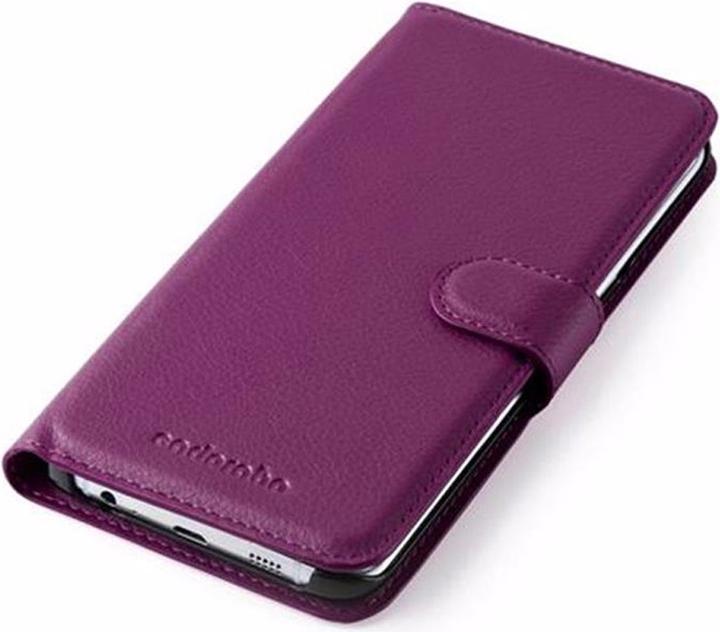 Actual product image Cadorabo Book with stand function cover (Samsung Galaxy S6 Edge)