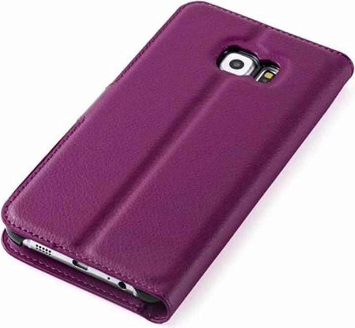 Actual product image Cadorabo Book with stand function cover (Samsung Galaxy S6 Edge)