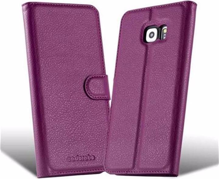 Actual product image Cadorabo Book with stand function cover (Samsung Galaxy S6 Edge)