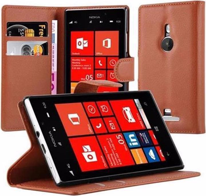 Produktbild Cadorabo Book mit Standfunktion Cover (Nokia Lumia 925)