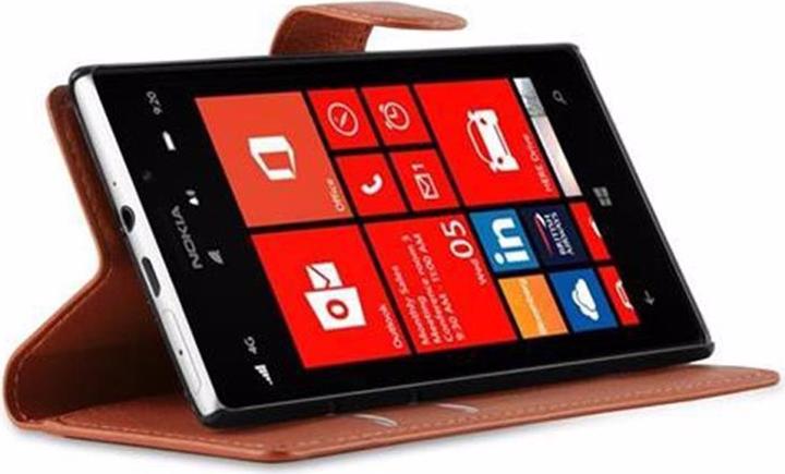 Produktbild Cadorabo Book mit Standfunktion Cover (Nokia Lumia 925)