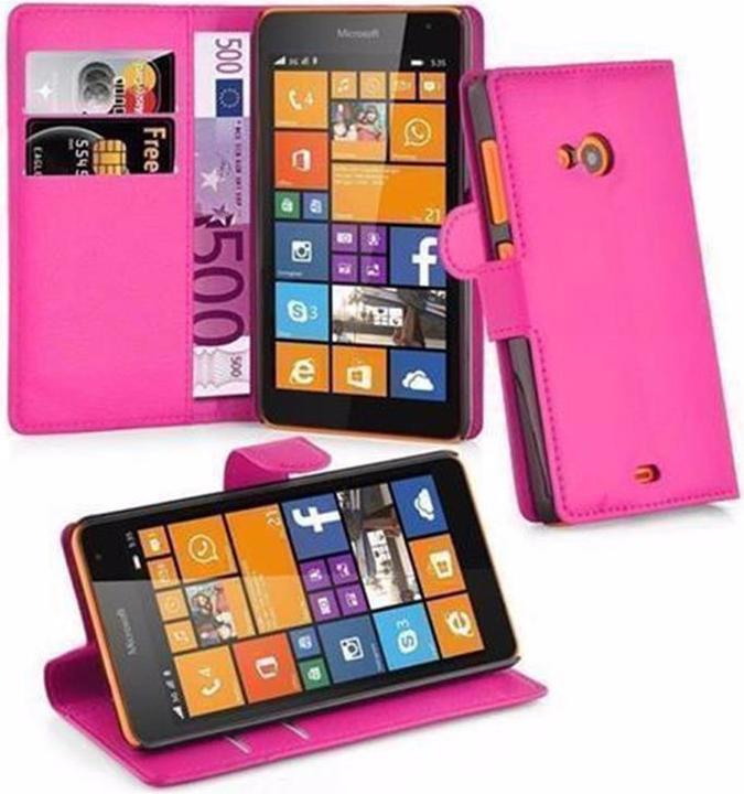 Produktbild Cadorabo Book mit Standfunktion Cover (Microsoft Lumia 535)