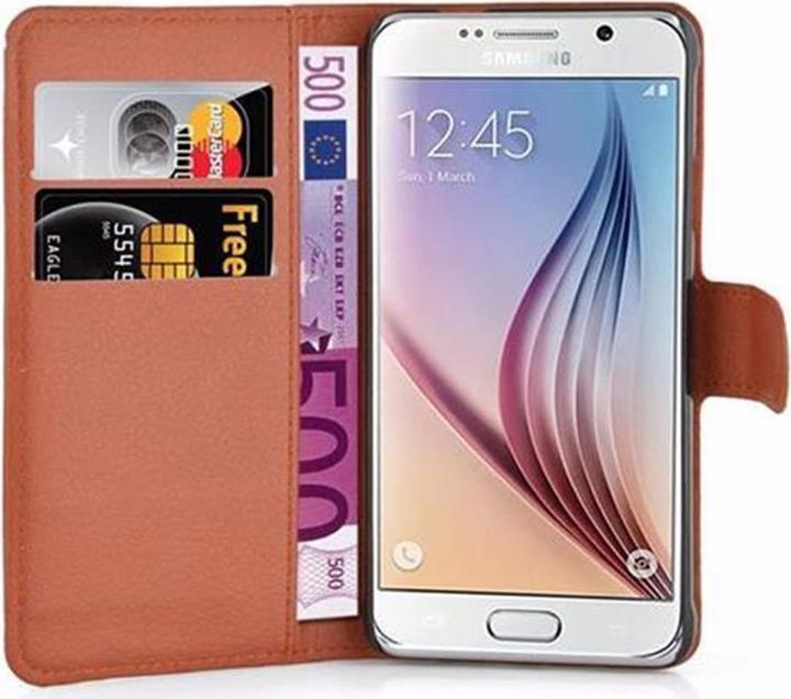 Produktbild Cadorabo Book mit Standfunktion Cover (Samsung Galaxy S6)