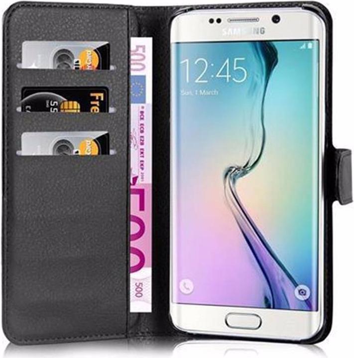 Image du produit Cadorabo Book avec fonction stand Cover (Samsung Galaxy S6 Edge)
