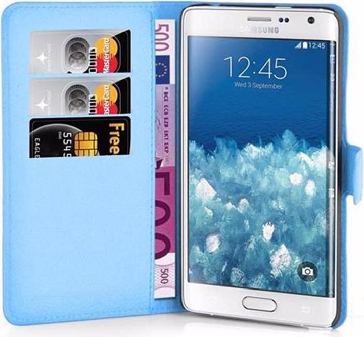 Actual product image Cadorabo Book with stand function cover (Samsung Galaxy Note Edge)