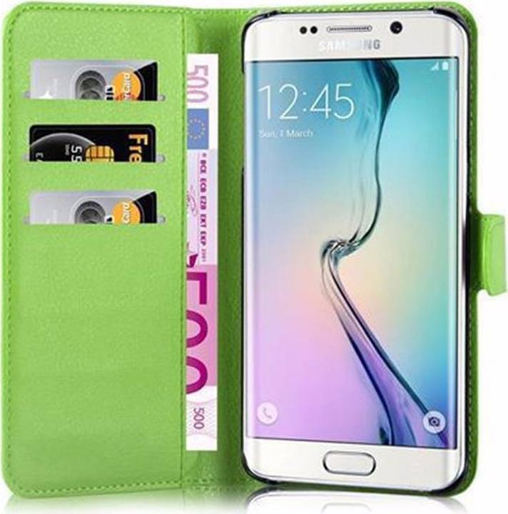 Produktbild Cadorabo Book mit Standfunktion Cover (Samsung Galaxy S6 Edge)