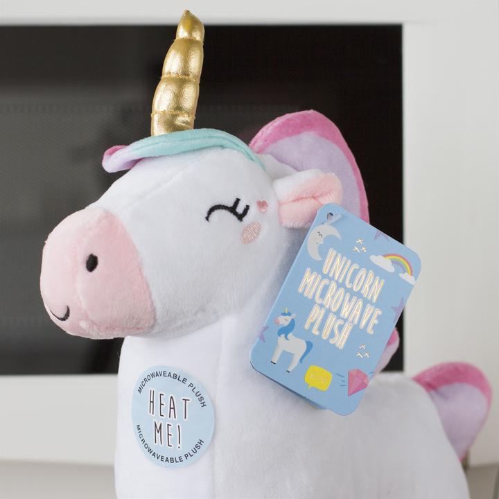 Produktbild Novelty Mikrowelle Wärmekuscheltier Unicorn