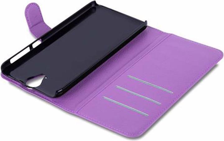 Actual product image Cadorabo Book with stand function cover (HTC One E9 Plus)