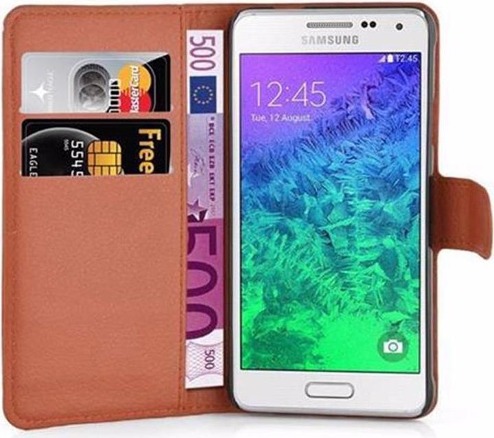 Image du produit Cadorabo Book avec fonction stand Cover (Samsung Galaxy Alpha)