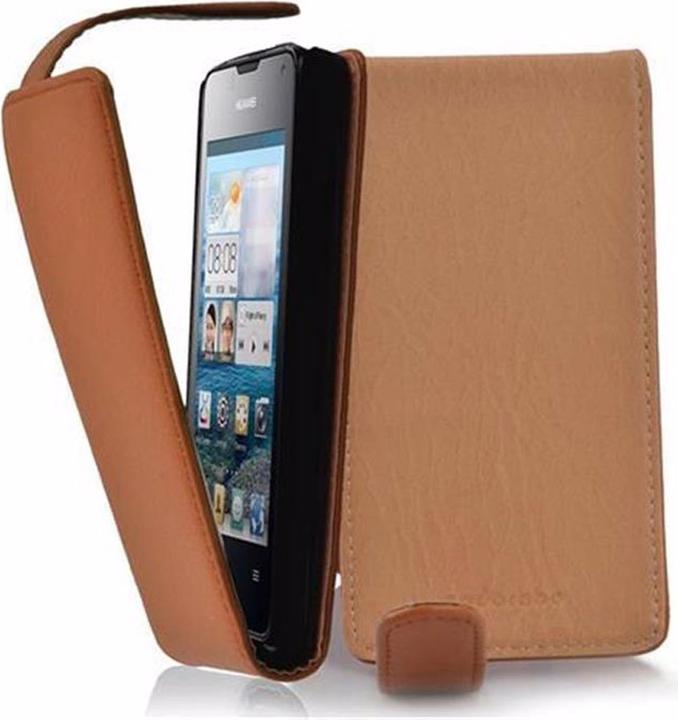 Actual product image Cadorabo Flip with structure cover (Huawei Ascend Y330, Huawei Ascend Y360, Huawei Ascend Y300)
