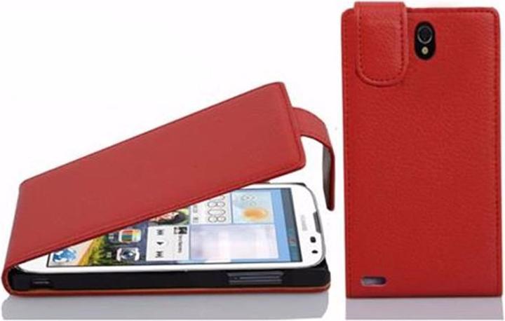 Actual product image Cadorabo Flip with structure cover (Huawei Ascend G610)