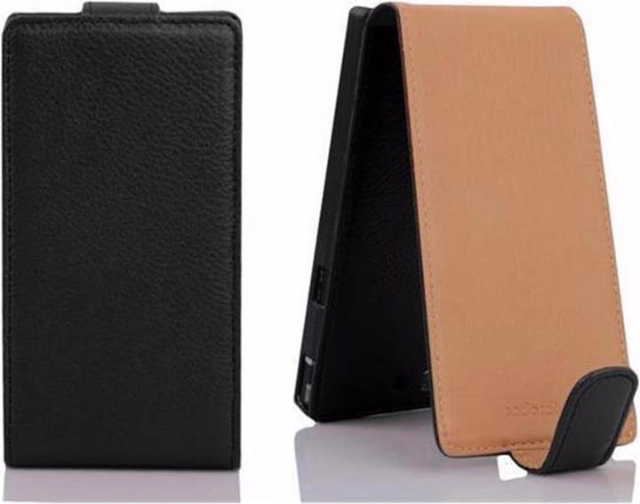 Actual product image Cadorabo Flip with structure cover (Huawei Ascend P7)