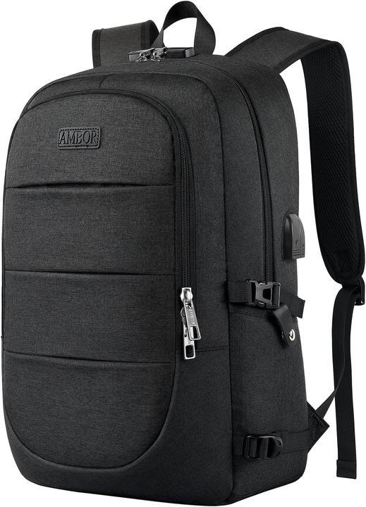 Produktbild Ambor Laptop Rucksack Herren, 17,3 Zoll mit USB