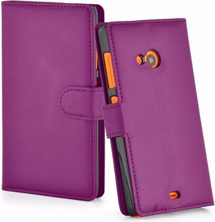Actual product image Cadorabo Book with stand function cover (Microsoft Lumia 535)