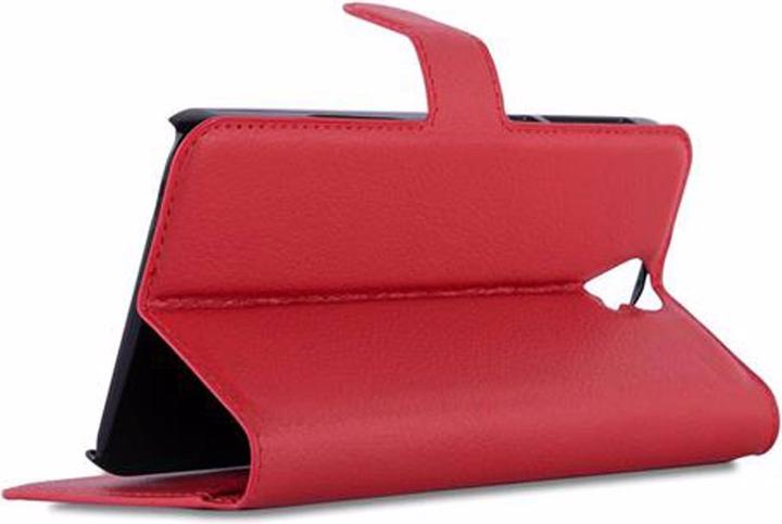 Actual product image Cadorabo Book with stand function cover (HTC One E9 Plus)