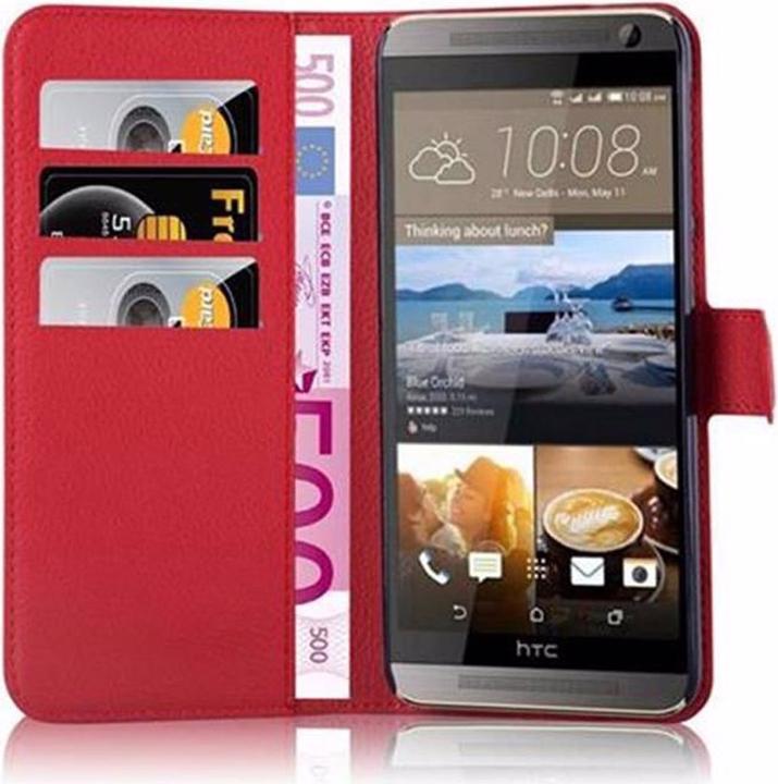 Actual product image Cadorabo Book with stand function cover (HTC One E9 Plus)