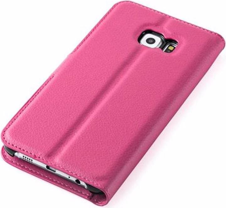 Actual product image Cadorabo Book with stand function cover (Samsung Galaxy S6 Edge)