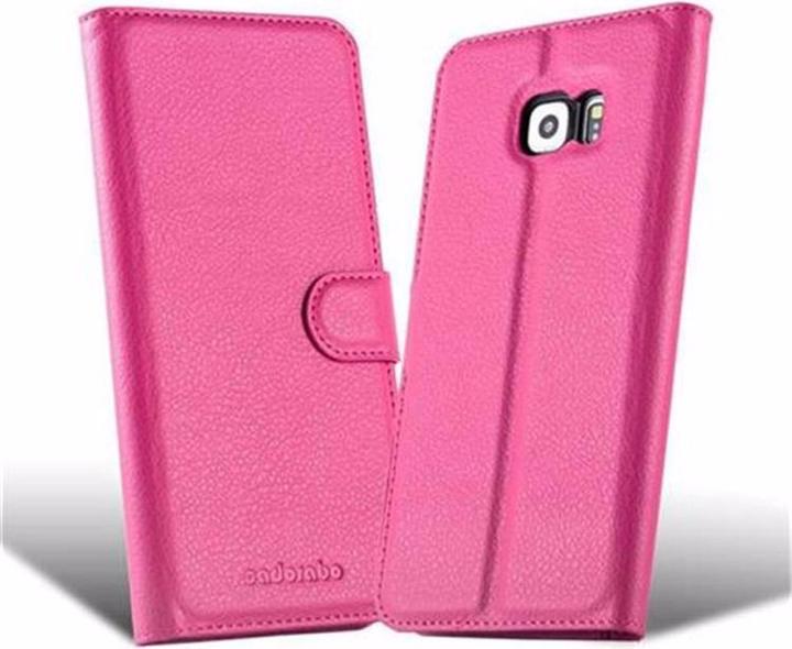Actual product image Cadorabo Book with stand function cover (Samsung Galaxy S6 Edge)