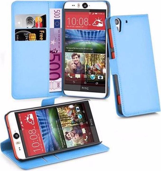 Actual product image Cadorabo Book with stand function cover (HTC Desire Eye)