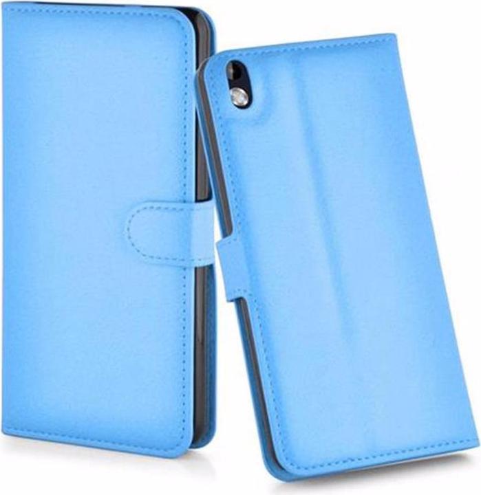 Actual product image Cadorabo Book with stand function cover (HTC Desire 816)