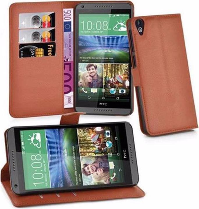 Produktbild Cadorabo Book mit Standfunktion Cover (HTC Desire 820)