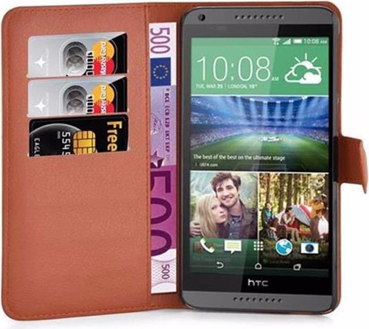 Produktbild Cadorabo Book mit Standfunktion Cover (HTC Desire 820)