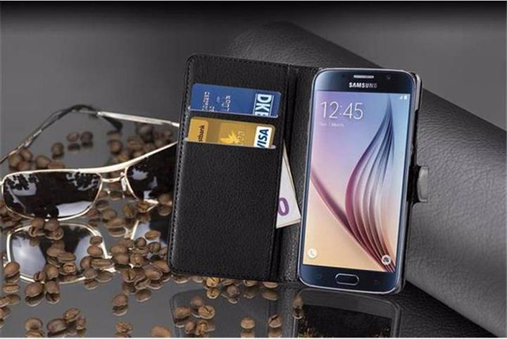 Produktbild Cadorabo Book mit Standfunktion Cover (Samsung Galaxy S6)