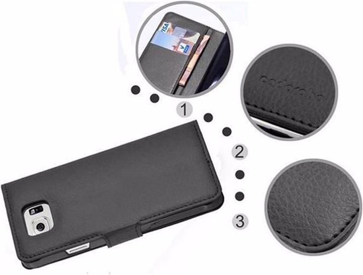 Produktbild Cadorabo Book mit Standfunktion Cover (Samsung Galaxy S6)