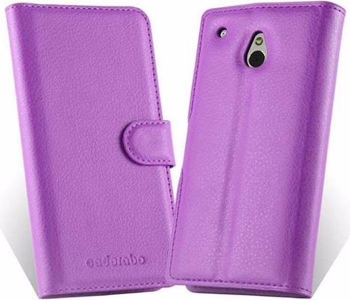 Actual product image Cadorabo Book with stand function cover (HTC One Mini)