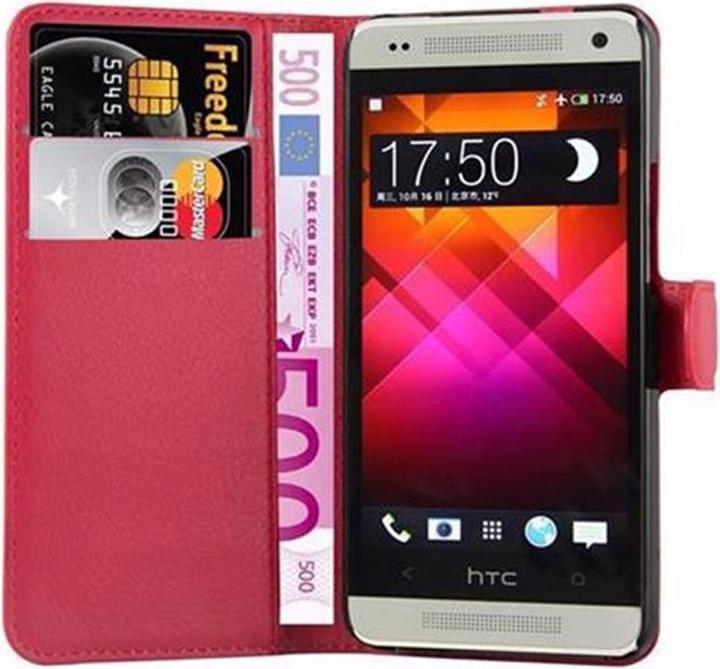 Actual product image Cadorabo Book with stand function cover (HTC One Mini)