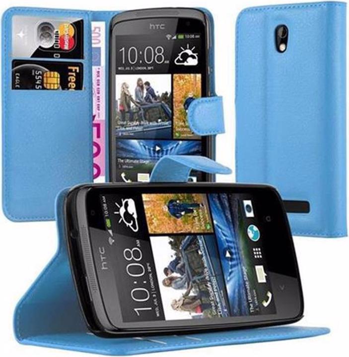 Produktbild Cadorabo Book mit Standfunktion Cover (HTC Desire 500)
