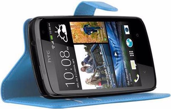 Produktbild Cadorabo Book mit Standfunktion Cover (HTC Desire 500)