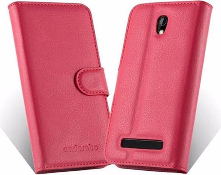 Actual product image Cadorabo Book with stand function cover (HTC Desire 500)
