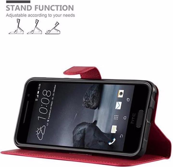 Actual product image Cadorabo Book with stand function cover (HTC One A9)